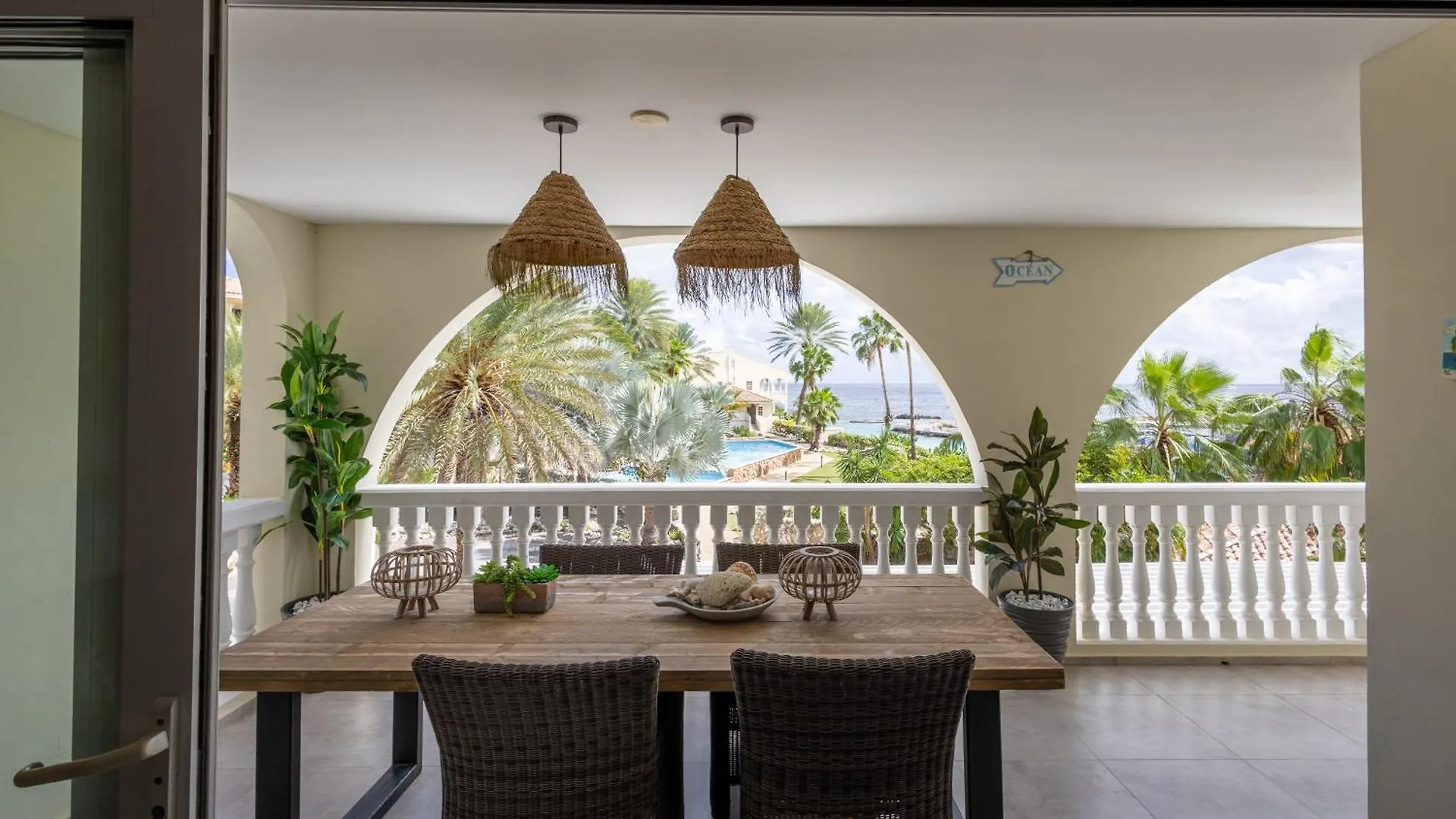 Appartement Flamboyan Op Ocean Resort, Mambo Curacao 威廉斯塔德 公寓